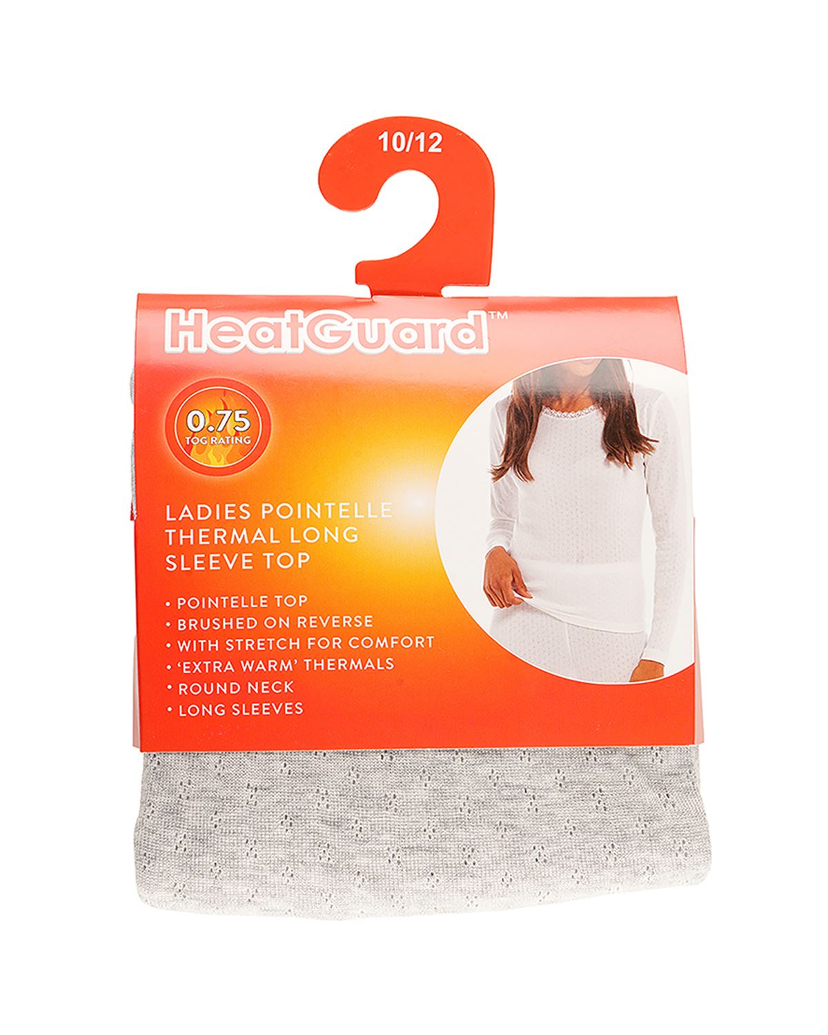 Heatguard Womens Pointelle Thermals - 2 Pack