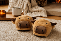 Highland Coo Adults Slippers