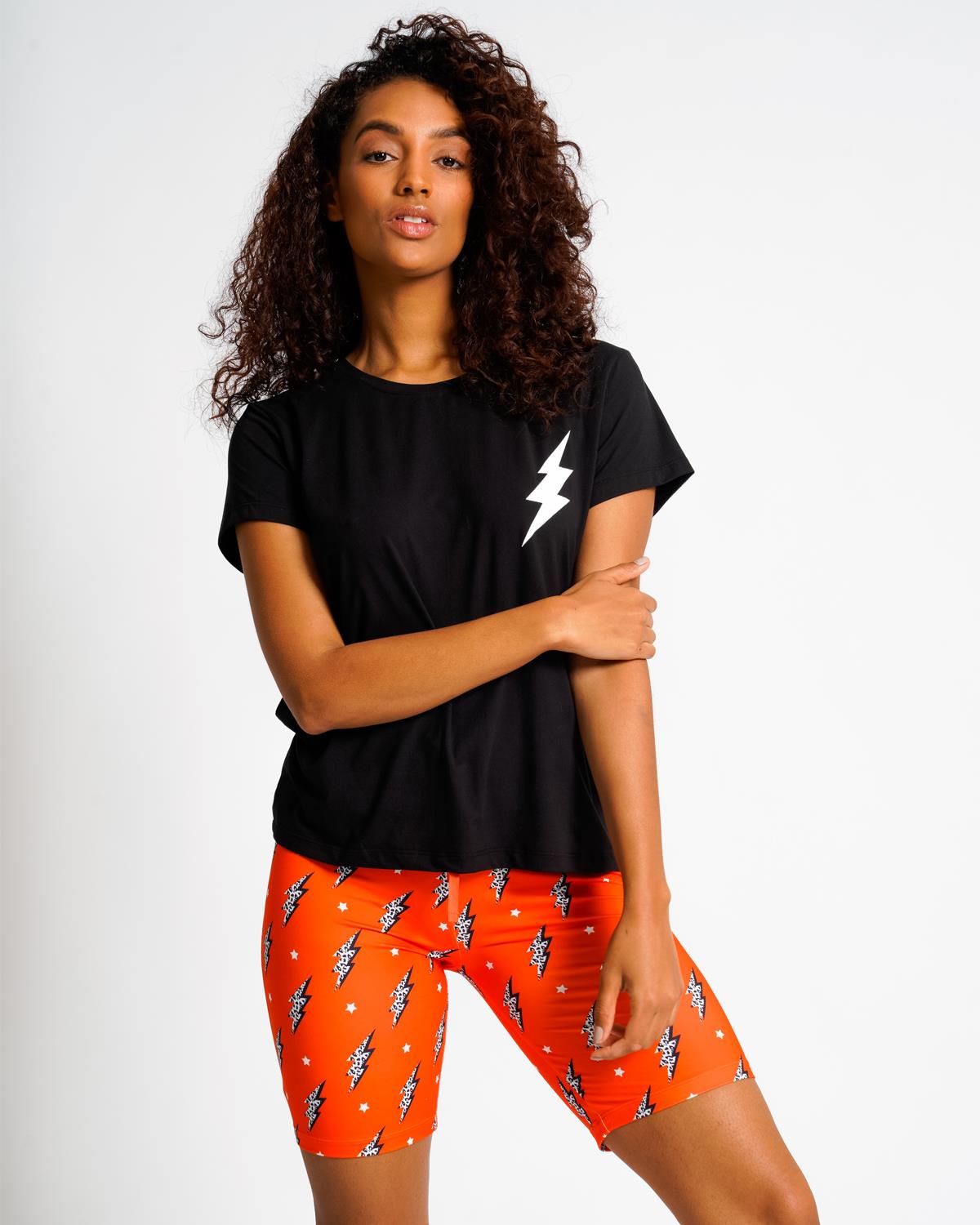 Loungeable Womens Lightning Bolt Short Pyjamas