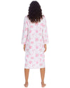 Countess Christie Womens Long Sleeve Floral Cotton Nightie