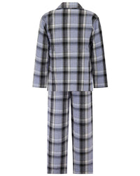 Walker Reid Mens Check Button Down Pyjamas
