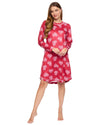 La Marquise Womens 'Cosy Wonders' Long Sleeve Nightie