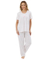 Marlon Womens Harvest Floral Jersey Pyjamas