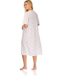 La Marquise Womens 'Velvet Rose' Short Sleeve Nightie