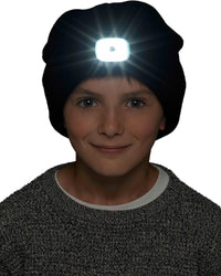 Storm Ridge Rechargeable Beanie LED Light Hat