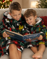 Grinch Infants Soft Fleece Oversized Hoodie