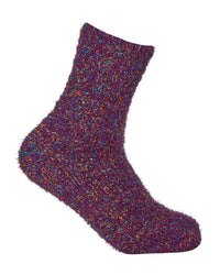 Forever Dreaming 4 Pack Fluffy Glitter Socks