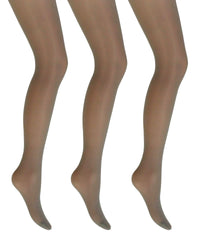 Cindy Womens 3 Pack 20 Denier Ladder Resist Tights