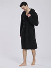 Loungeable Mens Fleece Lined Waffle Dressing Gown