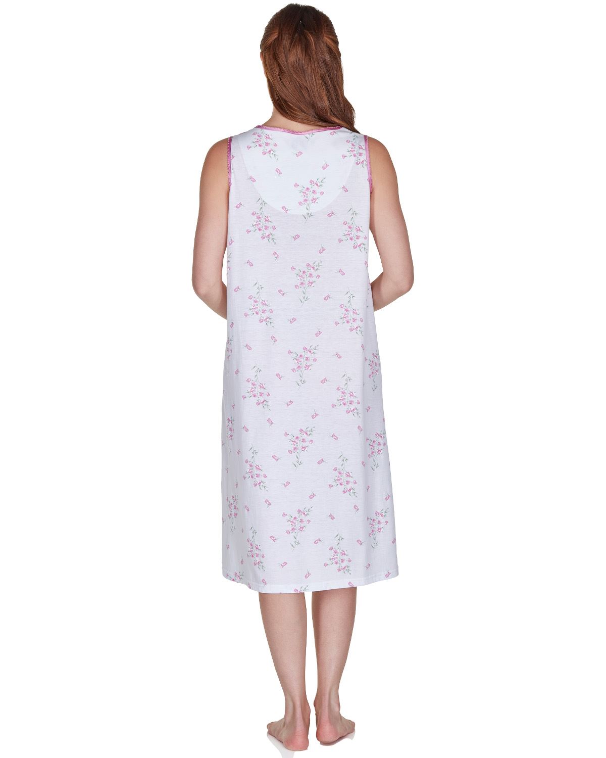 La Marquise Womens 'Floral Breeze' Sleeveless Nightie
