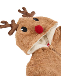 Loungeable Unisex Brown Reindeer Onesie