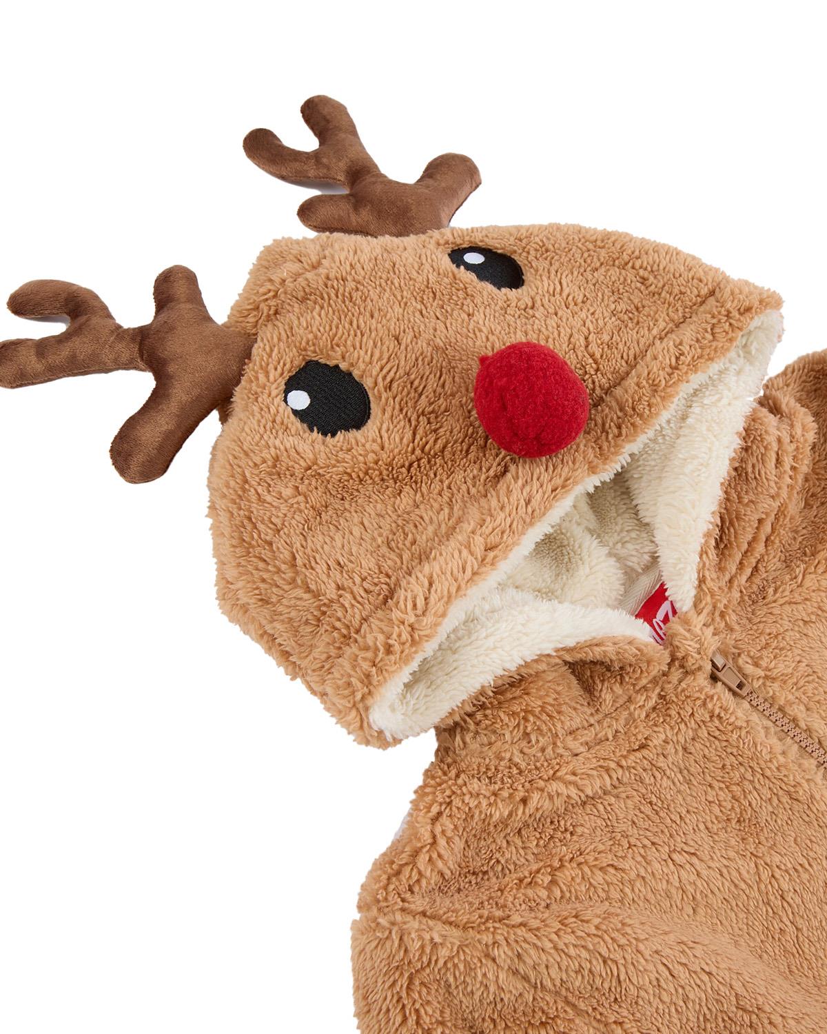 Loungeable Unisex Brown Reindeer Onesie