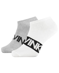 Calvin Klein Mens 2 Pack Intense Power Liner Socks