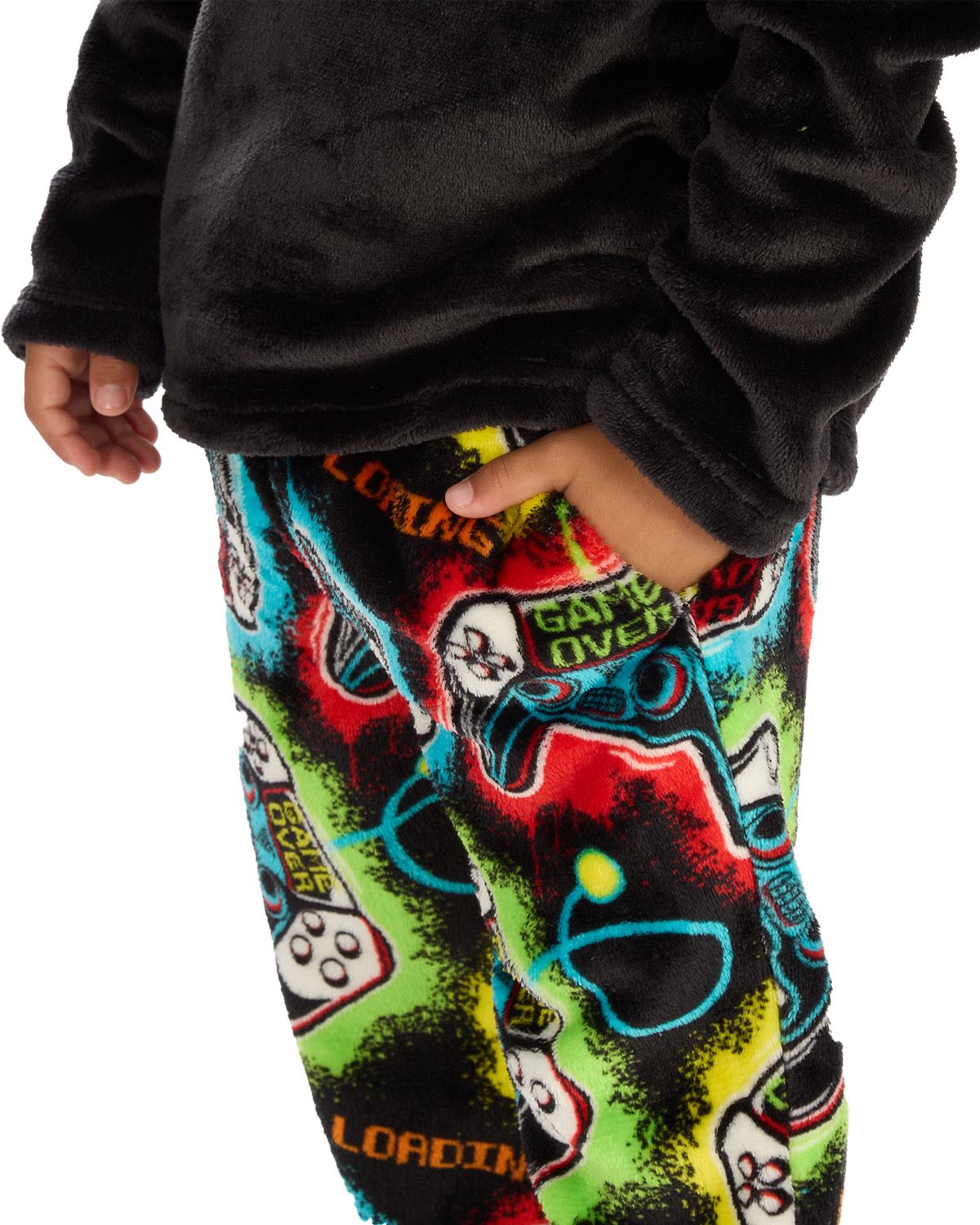Cargo Bay Boys Polished Fleece Gaming Pyjamas