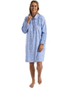 Marlon Womens Pretty Floral Wincey 40" Long Sleeve Nightdress