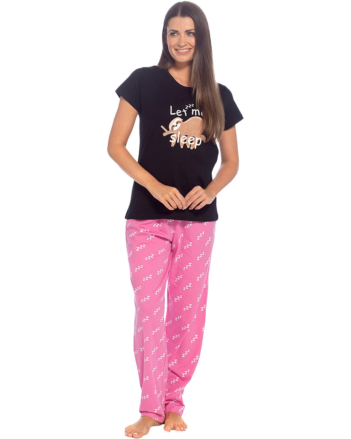 Follow That Dream Womens Soft Jersey Short Sleeve Pyjamas