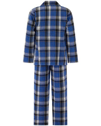 Walker Reid Mens Check Button Down Pyjamas