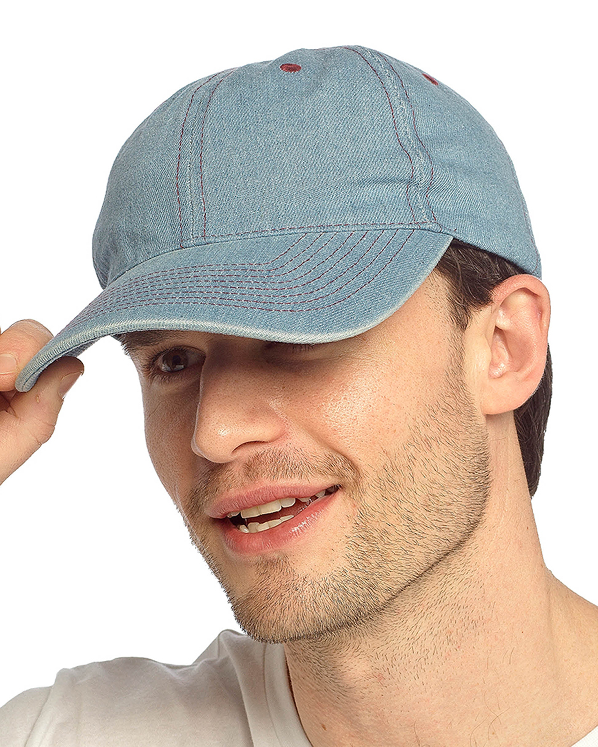 Adults Stonewash Baseball Cap