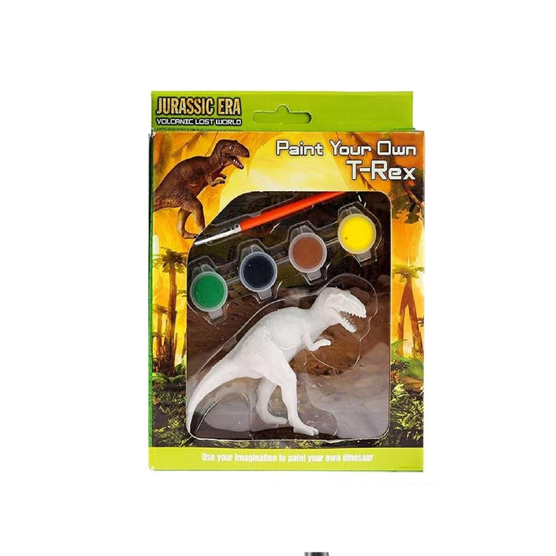 Kids Dinosaur Painting Set 2 Pack Paint Your Own T-Rex & Brachiosaurus