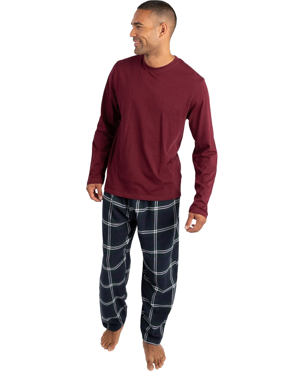 Cargo Bay Mens Flannel Lounge Set