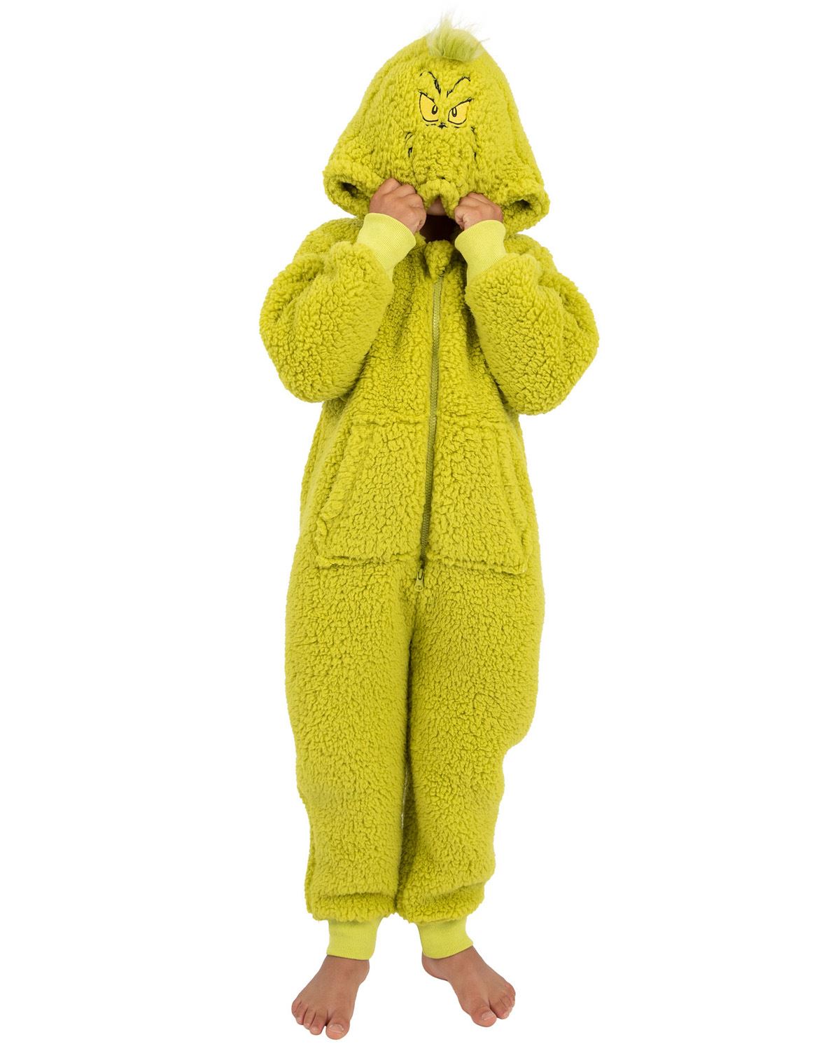 The Grinch Kids Sherpa Fleece Onesie