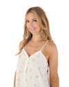 Slenderella Womens 38" Star Print Chemise