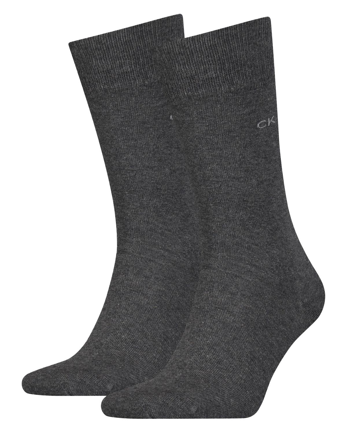 Calvin Klein Mens 2 Pack Dress Socks