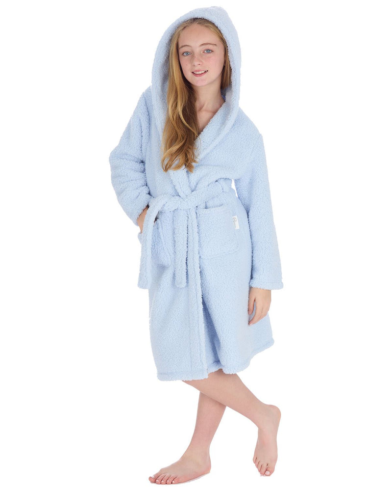Huggable Girls Borg Hooded Robe
