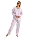 Marlon Womens Fun Floral Long Sleeve Pyjamas