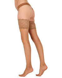 Aristoc Womens 10 Denier Lace Top Hold Ups