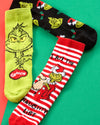 6 Pairs Grinch Christmas Socks
