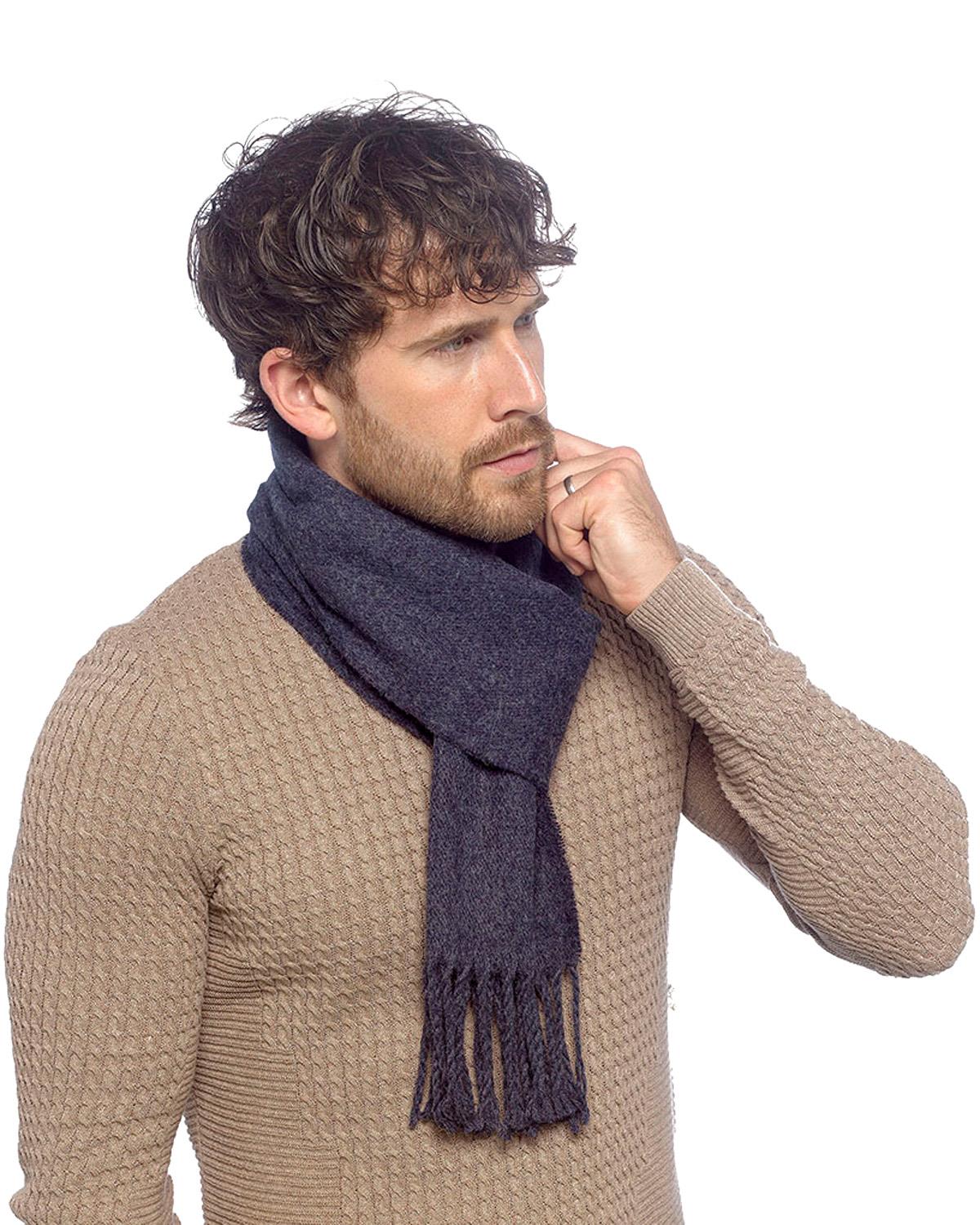 Tom Franks Mens Tassel Scarf