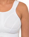 Gemm Womens Sports Bra (with Extender) - White