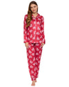La Marquise Womens 'Cosy Wonders' Button Pyjamas