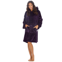 Huggable Adults Plush Fleece Oversized Snuggle Hoodie