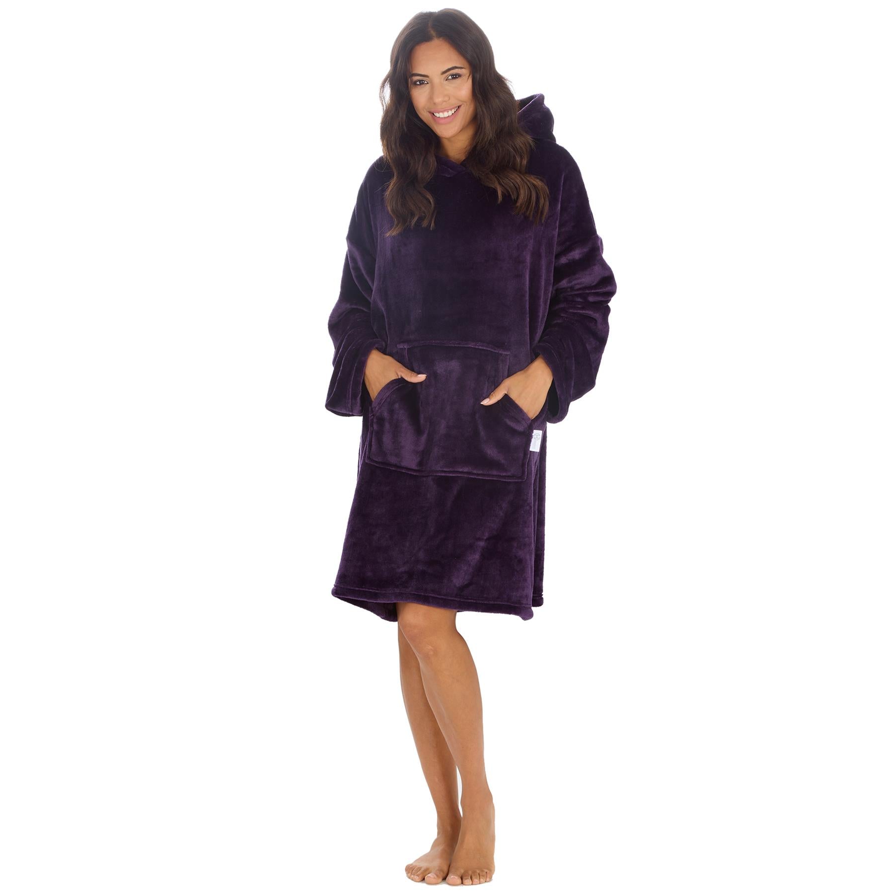Huggable Adults Plush Fleece Oversized Snuggle Hoodie