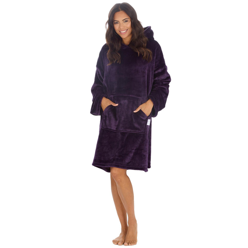 Huggable Adults Plush Fleece Oversized Snuggle Hoodie