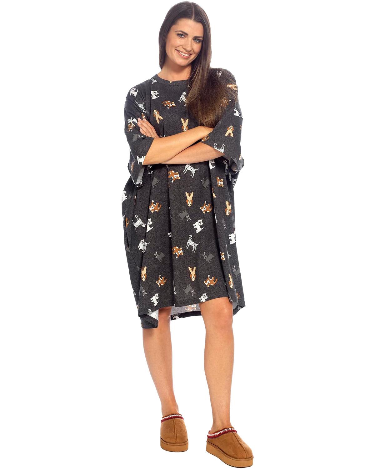 Slumber Party Womens Oversized Sleep T-Shirt