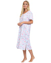 La Marquise Womens 'Floral Reflections' Short Sleeve Nightie