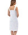 Marlon Womens Sketch Floral 40" Sleeveless Nightie