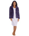 Ladies Embossed Button Bed Jacket