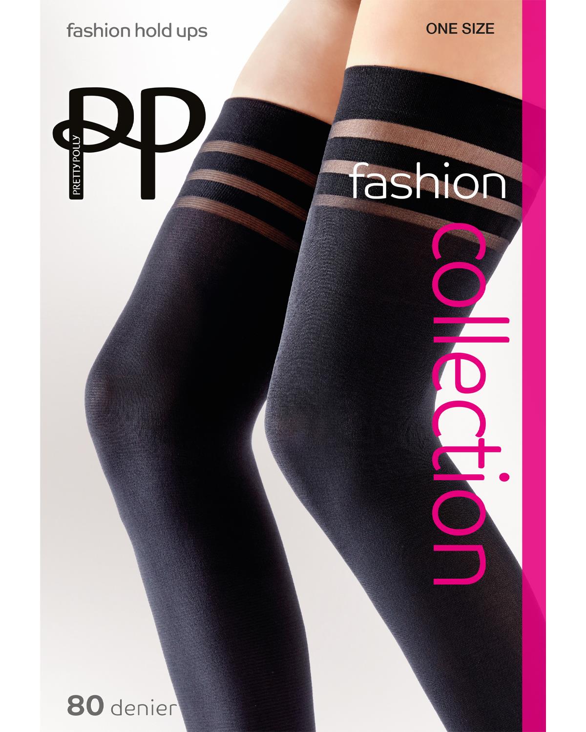 Pretty Polly Womens Banded Top Hold Ups
