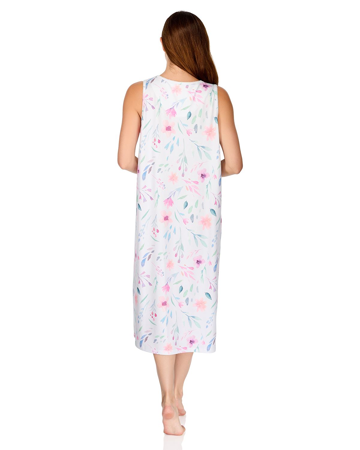 La Marquise Womens 'Watercolours' Sleeveless Nightie