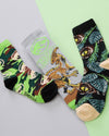 Boys Jurassic World 3 Pack Socks