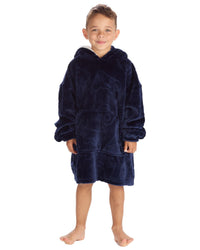 Huggable Kids Embossed Gamer Oversized Hoodie