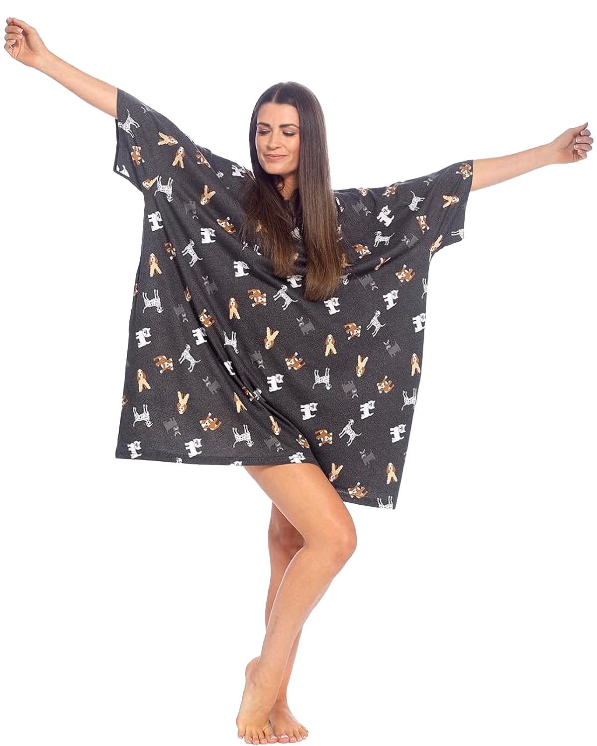 Slumber Party Womens Oversized Sleep T-Shirt