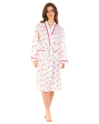 La Marquise Womens Meadow Woven Robe
