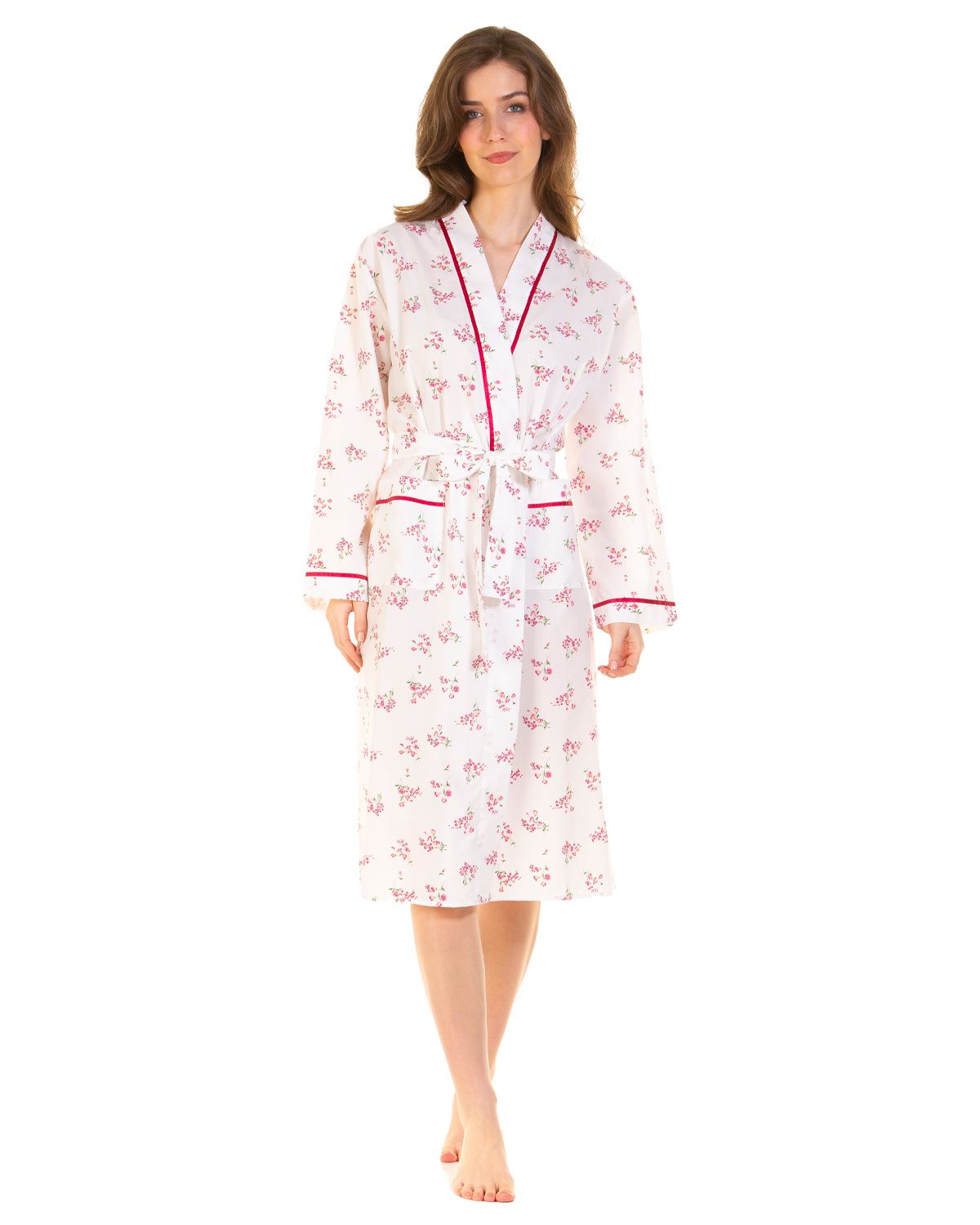 La Marquise Womens Meadow Woven Robe