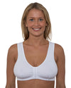 Gemm Womens Cotton Front Fastening Mastectomy Bra
