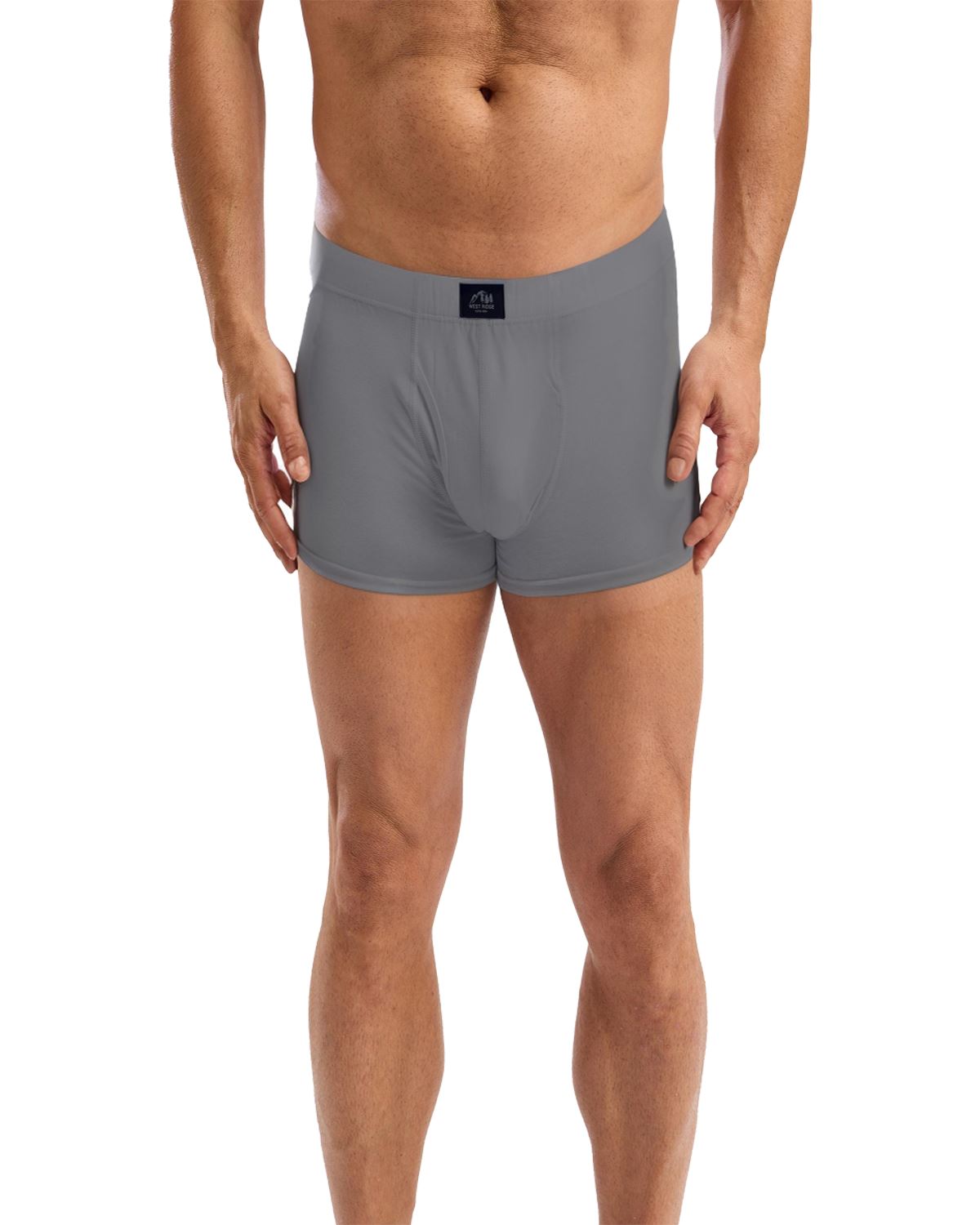 West Ridge Mens 3 Pack Cotton Rich Trunks